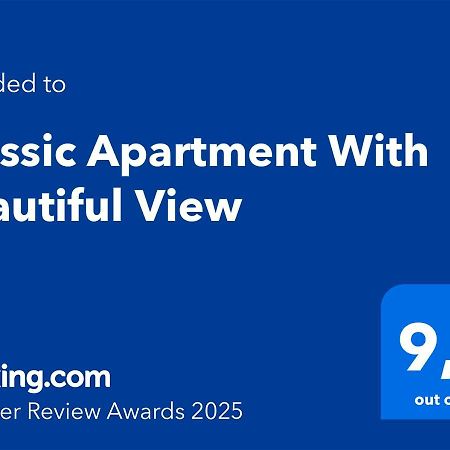 Classic Apartment With Beautiful View Kastoria Bagian luar foto